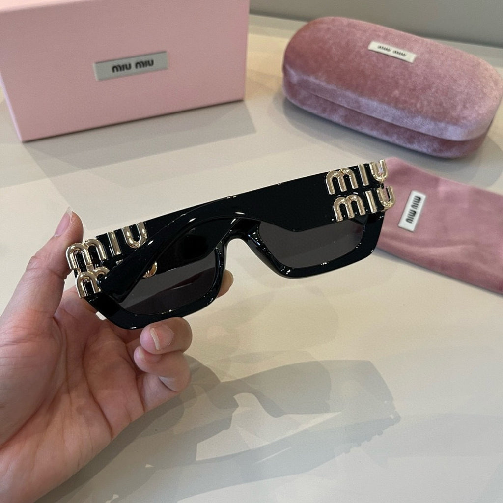Miu Miu Fashion Black Lens Sunglasses for Men & Women - 399150 - detail image 5