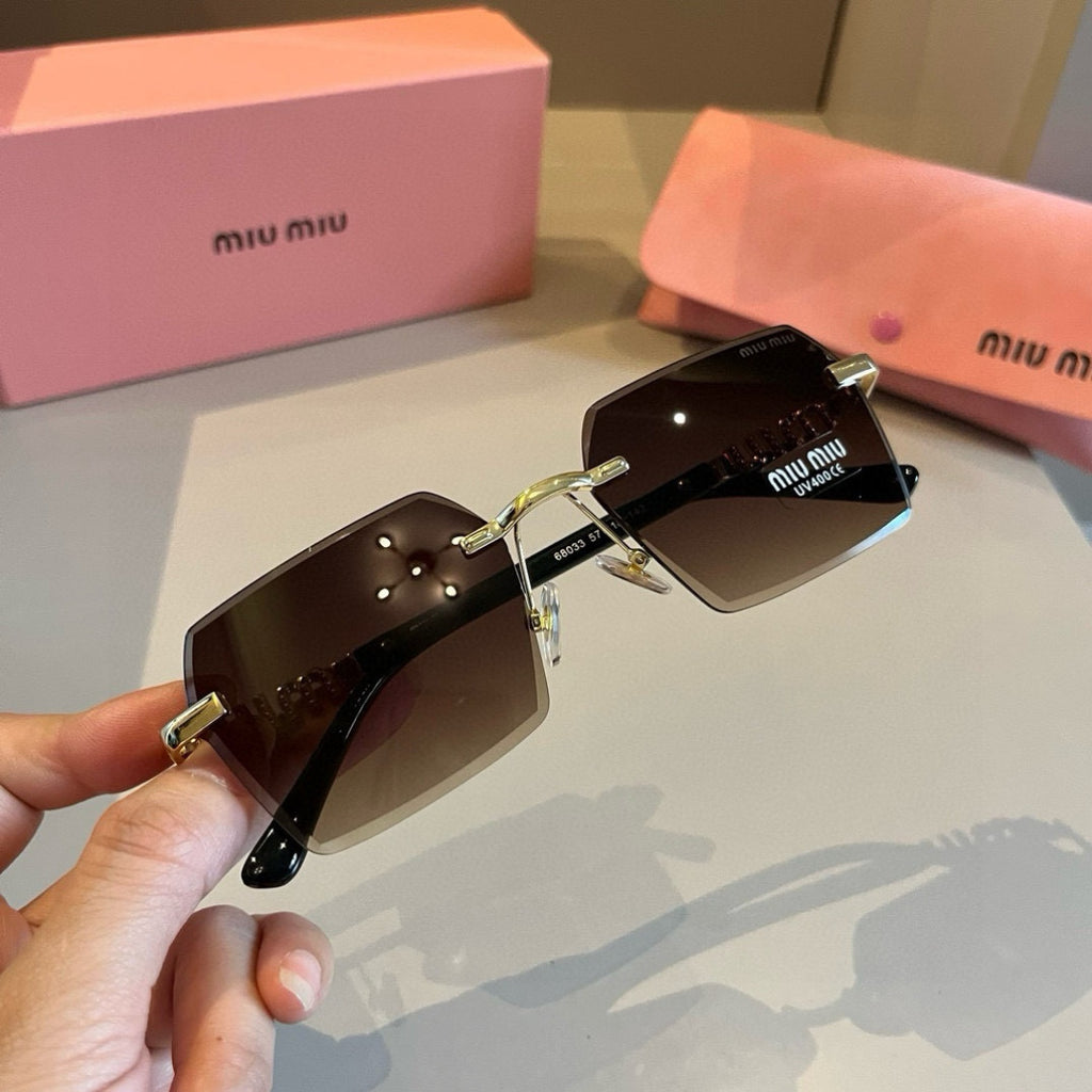 Miu Miu Fashion Brown Lens Sunglasses for Men & Women - 399151 - detail image 5