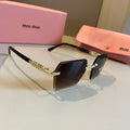 Miu Miu Fashion Brown Lens Sunglasses for Men & Women - 399151