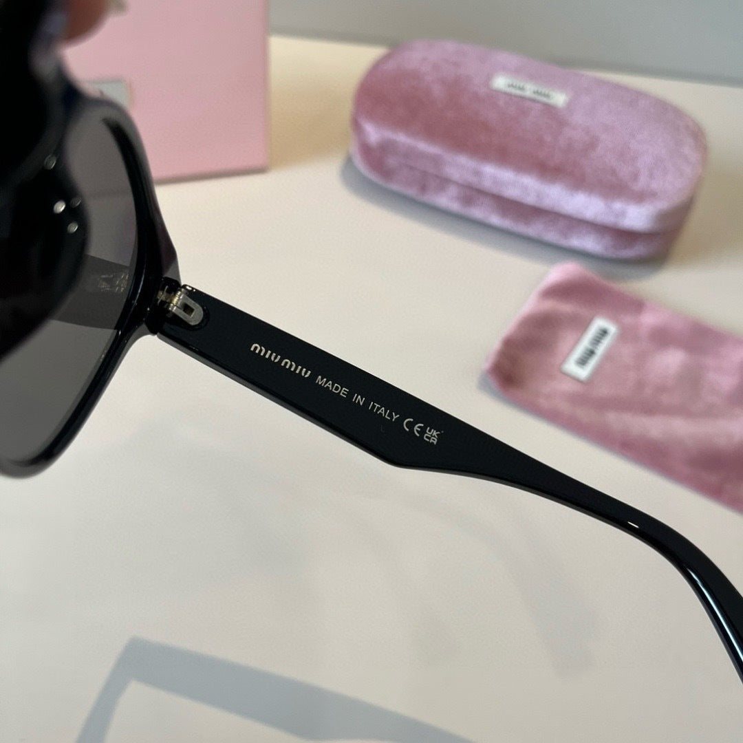 Miu Miu SMUO7S Square Black Lens Sunglasses for Men & Women - 399230 - detail image 5