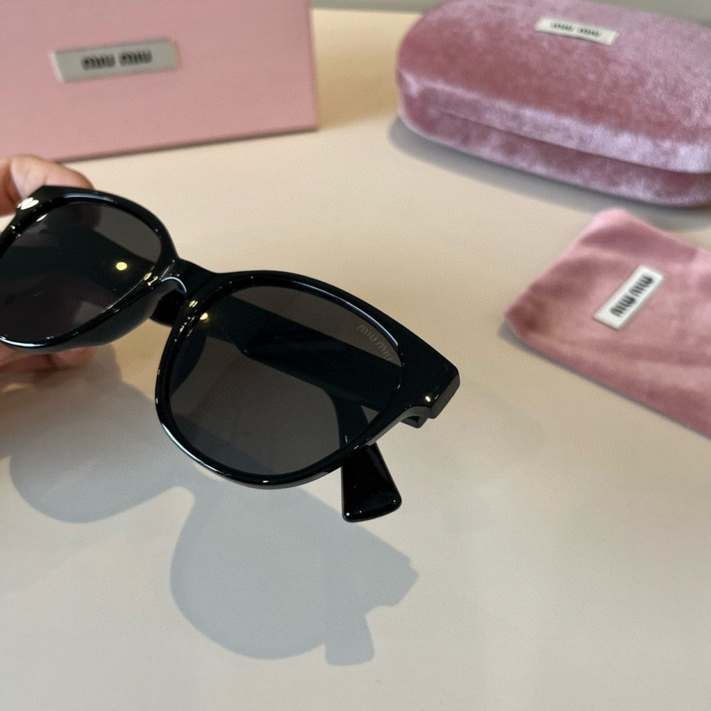 Miu Miu SMUO7S Square Black Lens Sunglasses for Men & Women - 399230 - detail image 9