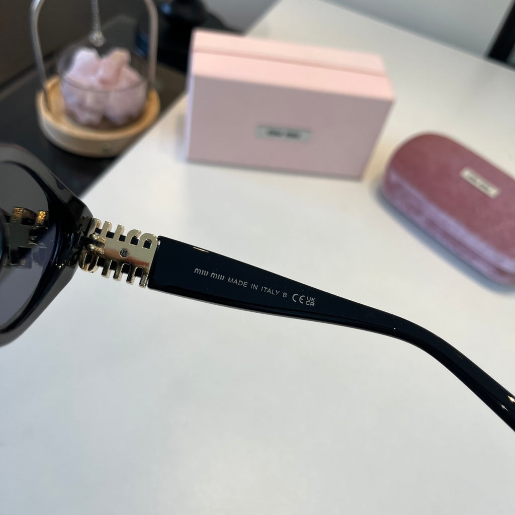 Miu Miu Cat-Eye Black Lens Sunglasses for Men & Women - 449717 - detail image 11