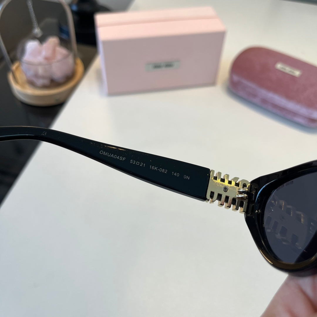 Miu Miu Cat-Eye Black Lens Sunglasses for Men & Women - 487639 - detail image 10