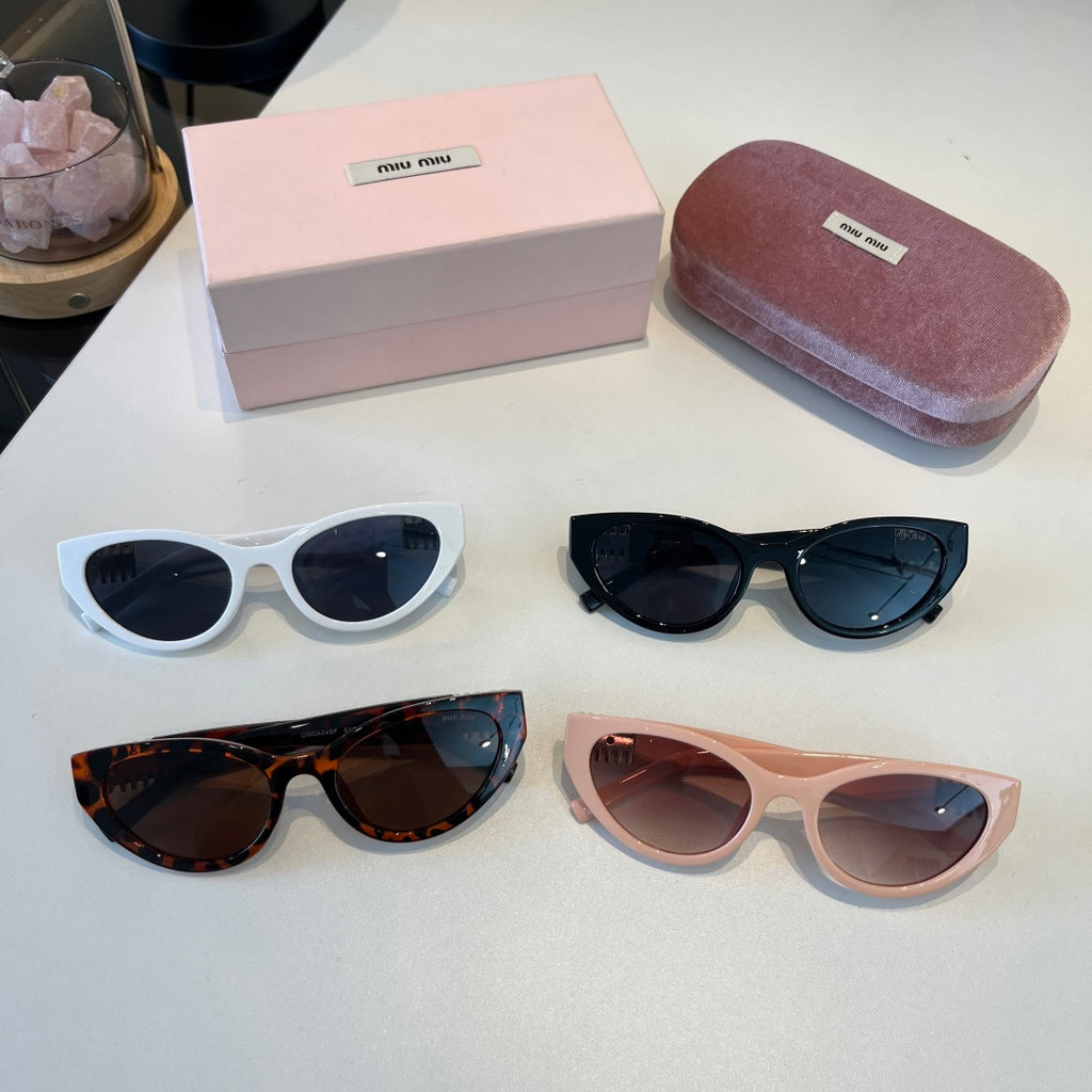 Miu Miu Cat-Eye Black Lens Sunglasses for Men & Women - 487639 - detail image 12