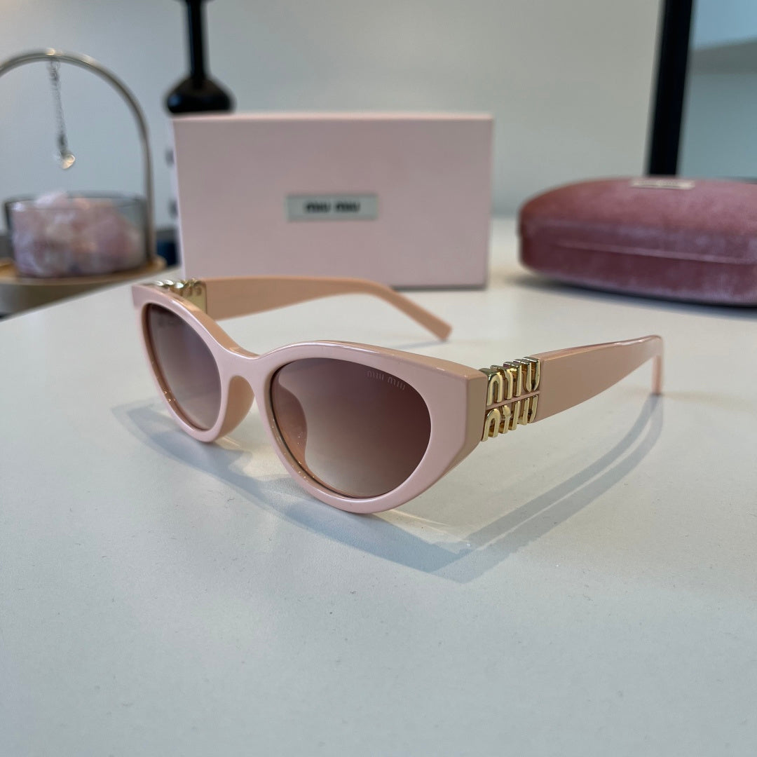 Miu Miu Cat-Eye Brown Lens Sunglasses for Men & Women - 487640 - detail image 3