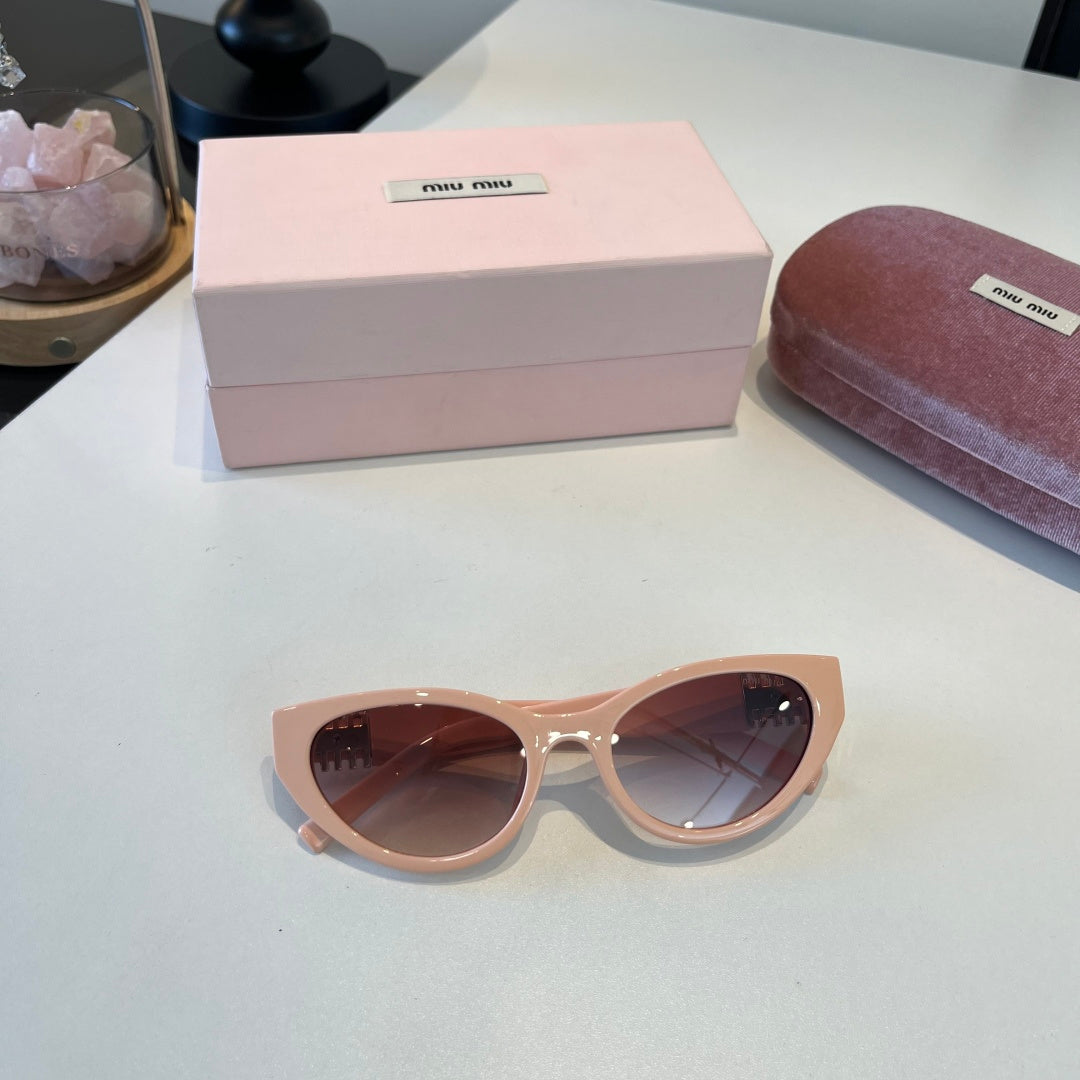 Miu Miu Cat-Eye Brown Lens Sunglasses for Men & Women - 487640 - detail image 5