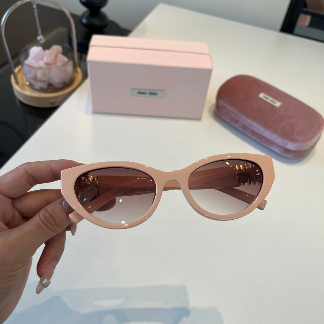Miu Miu Cat-Eye Brown Lens Sunglasses for Men & Women - 487640 - detail image 6