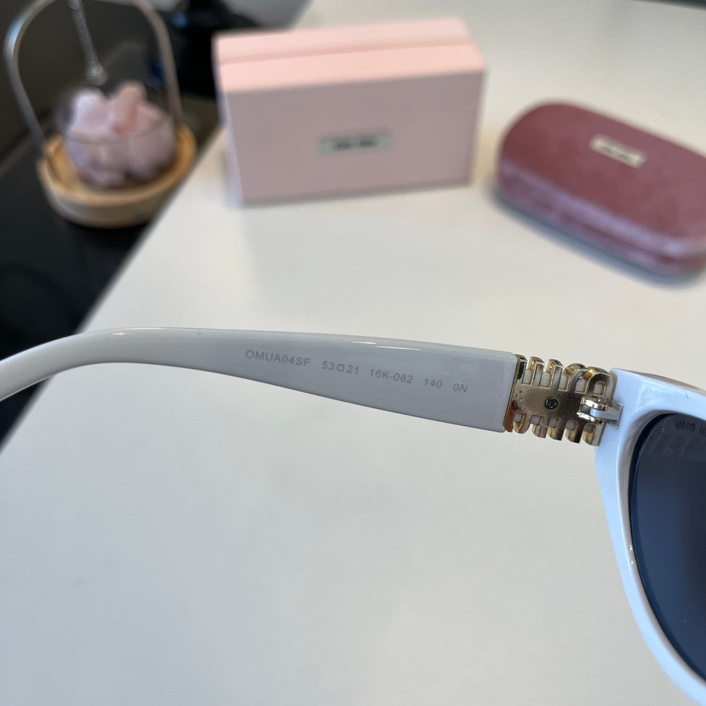 Miu Miu Cat-Eye Silver Lens Sunglasses for Men & Women - 449719 - detail image 9