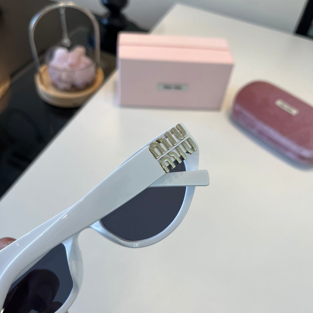 Miu Miu Cat-Eye Silver Lens Sunglasses for Men & Women - 449719 - detail image 8