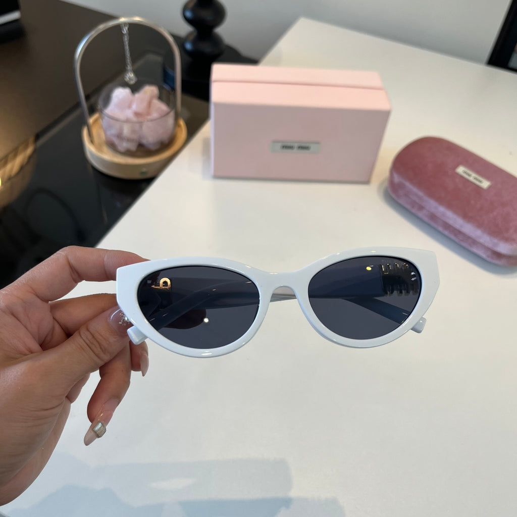 Miu Miu Cat-Eye Silver Lens Sunglasses for Men & Women - 449719 - detail image 5