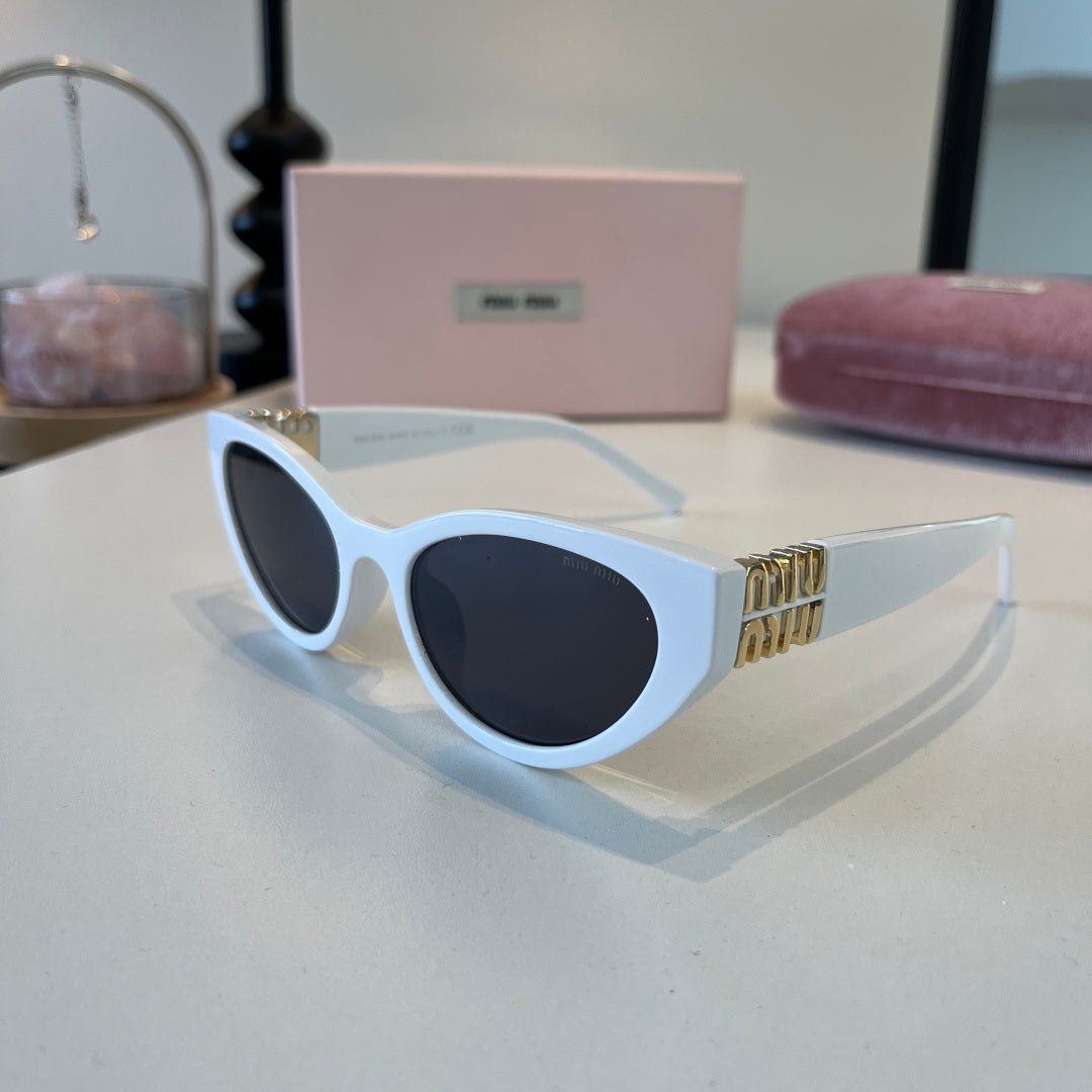 Miu Miu Cat-Eye Silver Lens Sunglasses for Men & Women - 449719 - detail image 3