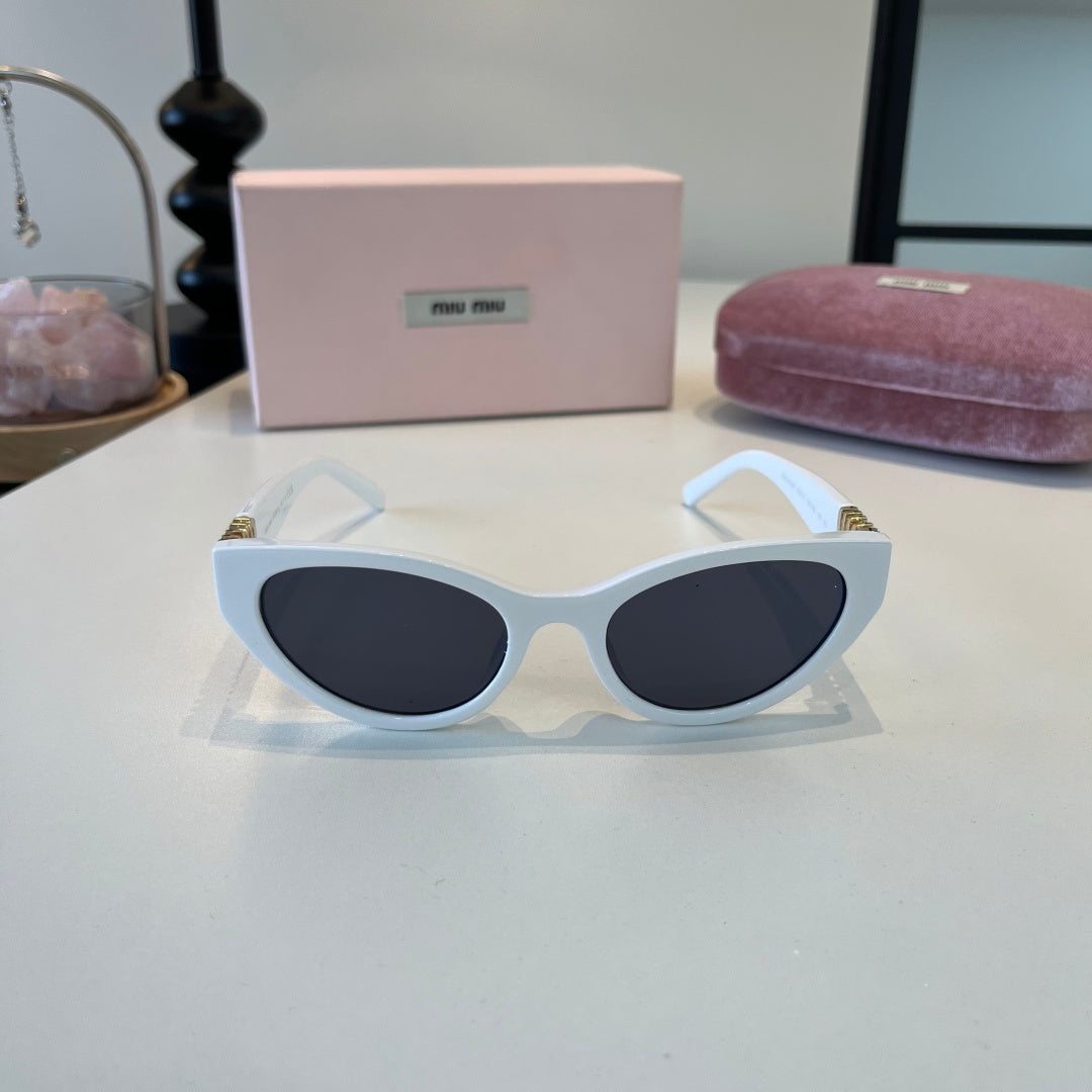 Miu Miu Cat-Eye Silver Lens Sunglasses for Men & Women - 449719 - detail image 2