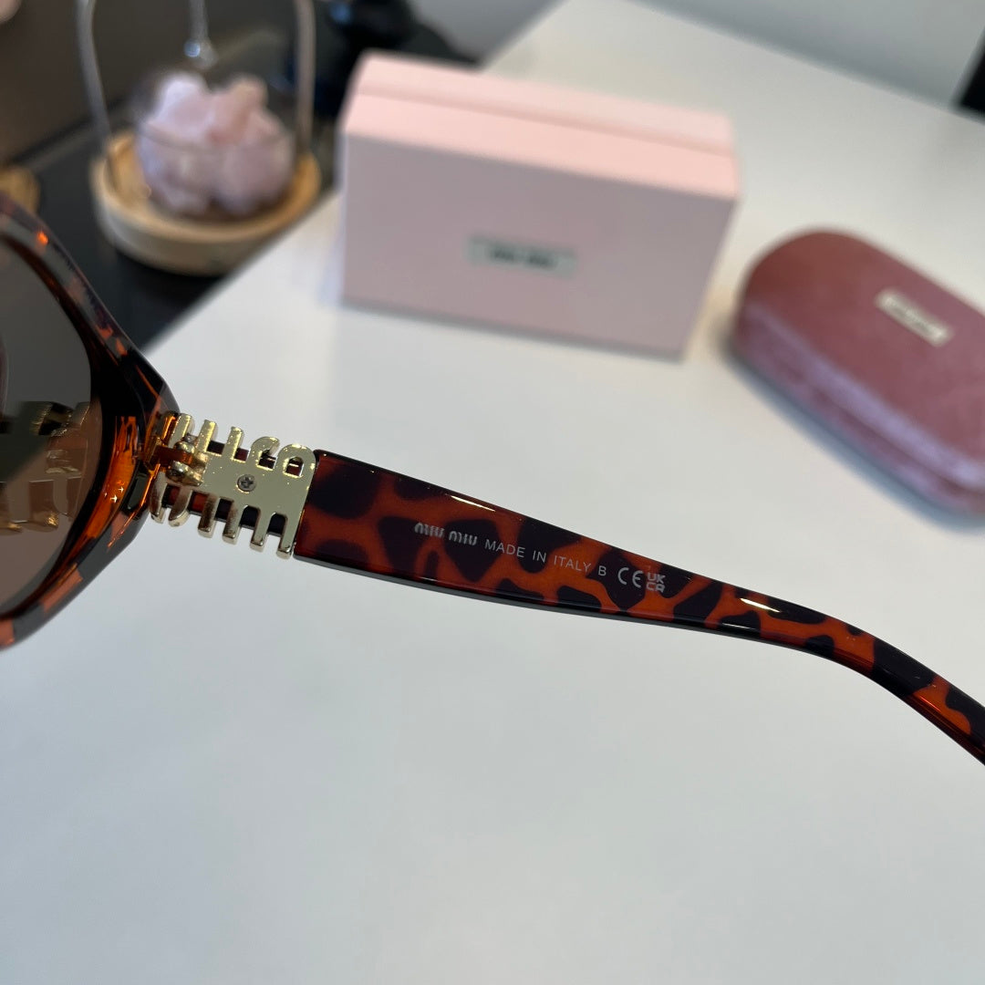 Miu Miu Cat-Eye Brown Lens Sunglasses for Men & Women - 487642 - detail image 11