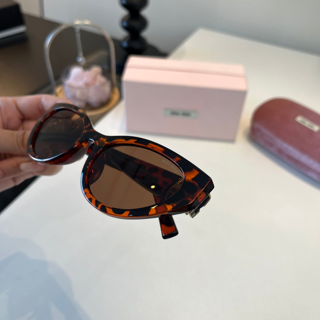 Miu Miu Cat-Eye Brown Lens Sunglasses for Men & Women - 487642 - detail image 7