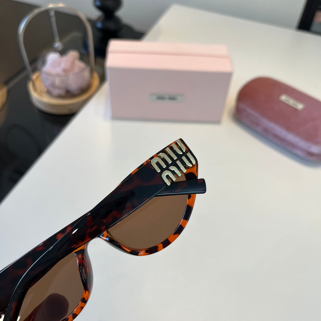 Miu Miu Cat-Eye Brown Lens Sunglasses for Men & Women - 487642 - detail image 8
