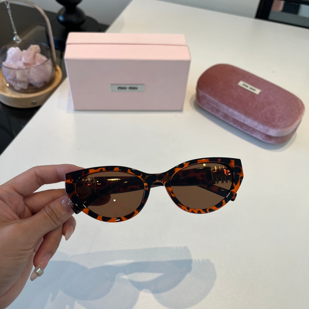 Miu Miu Cat-Eye Brown Lens Sunglasses for Men & Women - 487642 - detail image 6