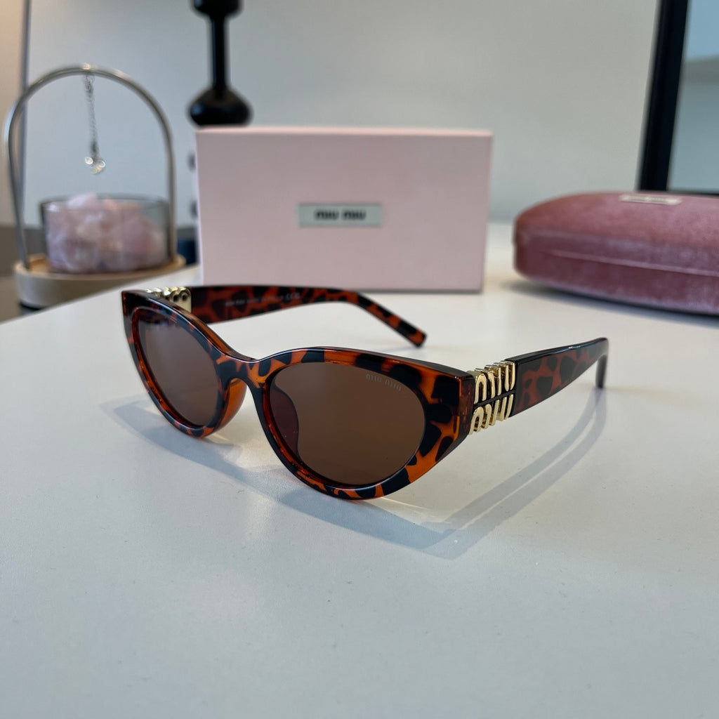 Miu Miu Cat-Eye Brown Lens Sunglasses for Men & Women - 487642 - detail image 3