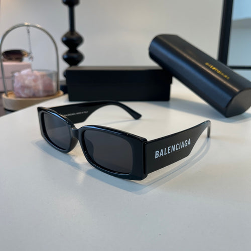 Balenciaga Rectangular Black Lens Sunglasses for Men & Women - 158566 - detail image 2