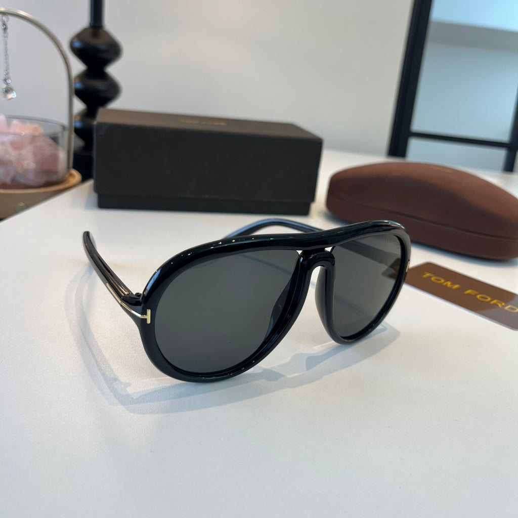 Tom Ford Fashion Black Lens Sunglasses for Men & Women - 449939