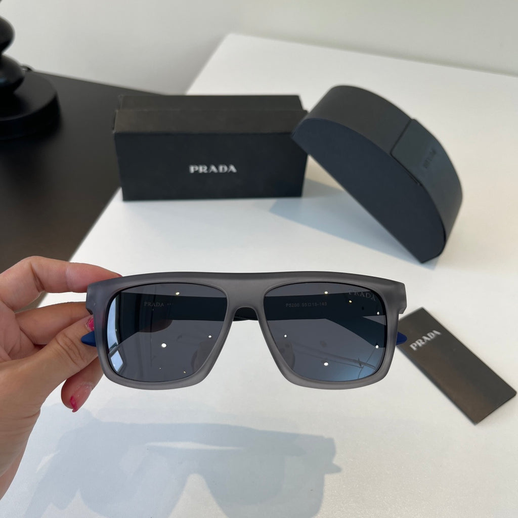 Prada Polarized Fashion Black Lens Sunglasses for Men - 358431 - detail image 6