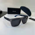 Prada Polarized Fashion Black Lens Sunglasses for Men - 358431
