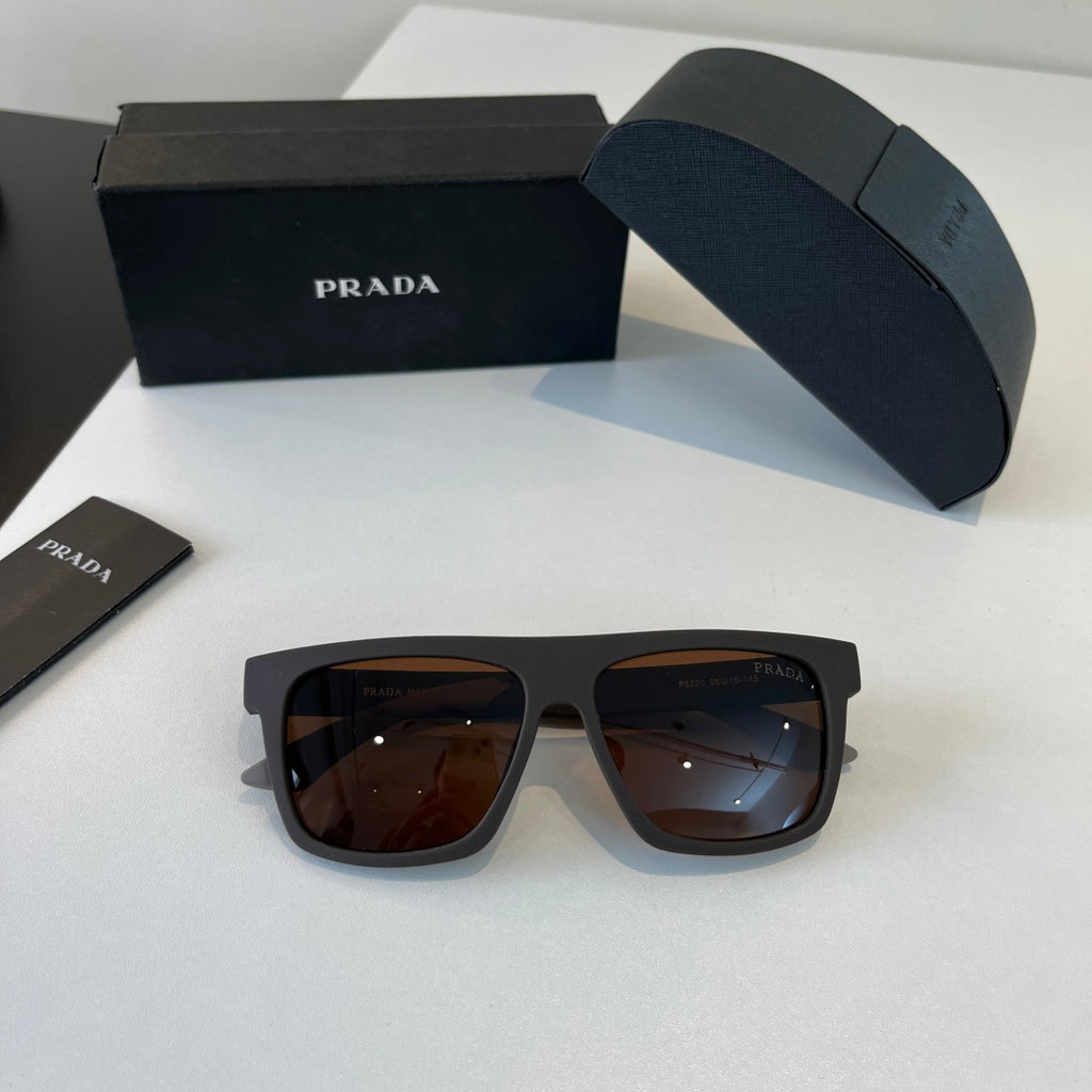 Prada Polarized Fashion Black Lens Sunglasses for Men - 358432 - detail image 4