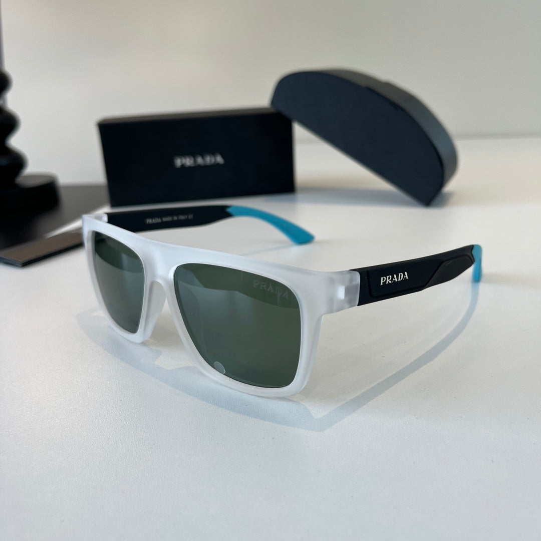 Prada Polarized Fashion Silver Lens Sunglasses for Men - 358433 - detail image 3