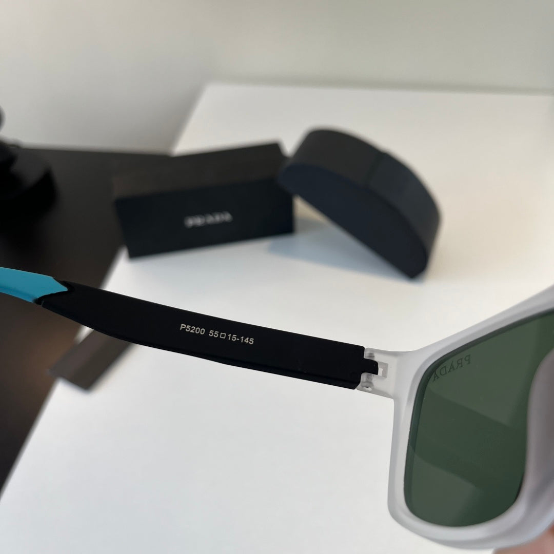 Prada Polarized Fashion Silver Lens Sunglasses for Men - 358433 - detail image 9