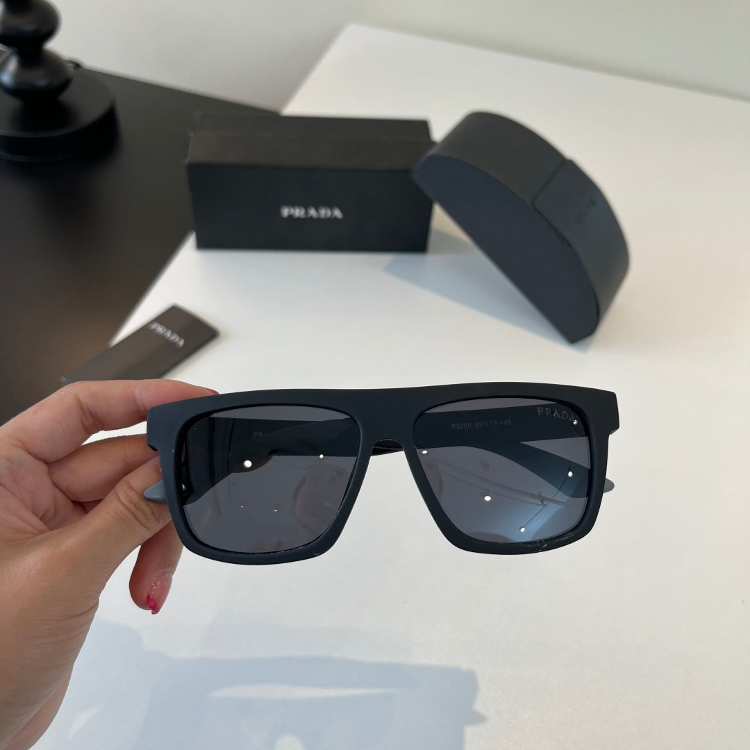 Prada Polarized Fashion Black Lens Sunglasses for Men - 358434 - detail image 5