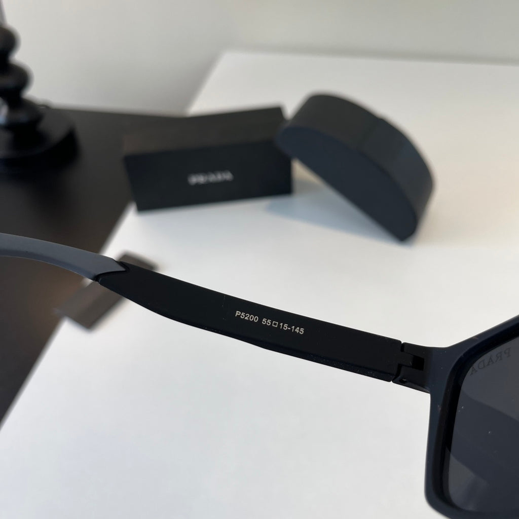 Prada Polarized Fashion Black Lens Sunglasses for Men - 358434 - detail image 9