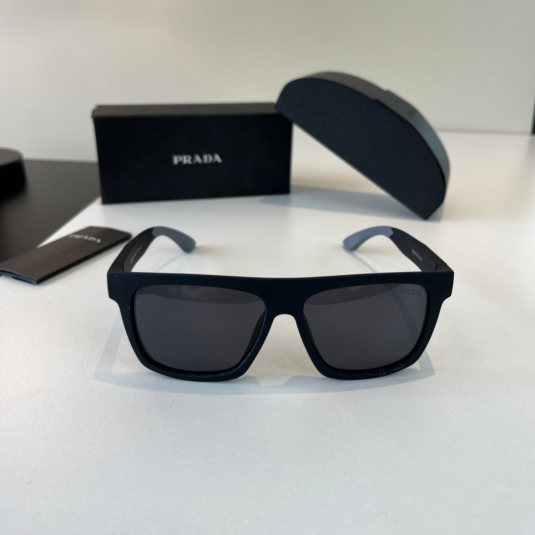 Prada Polarized Fashion Black Lens Sunglasses for Men - 358434 - detail image 2