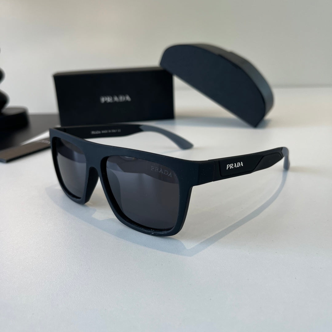 Prada Polarized Fashion Black Lens Sunglasses for Men - 358434 - detail image 3