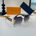 Louis Vuitton Fashion Silver Lens Sunglasses for Women - 357576