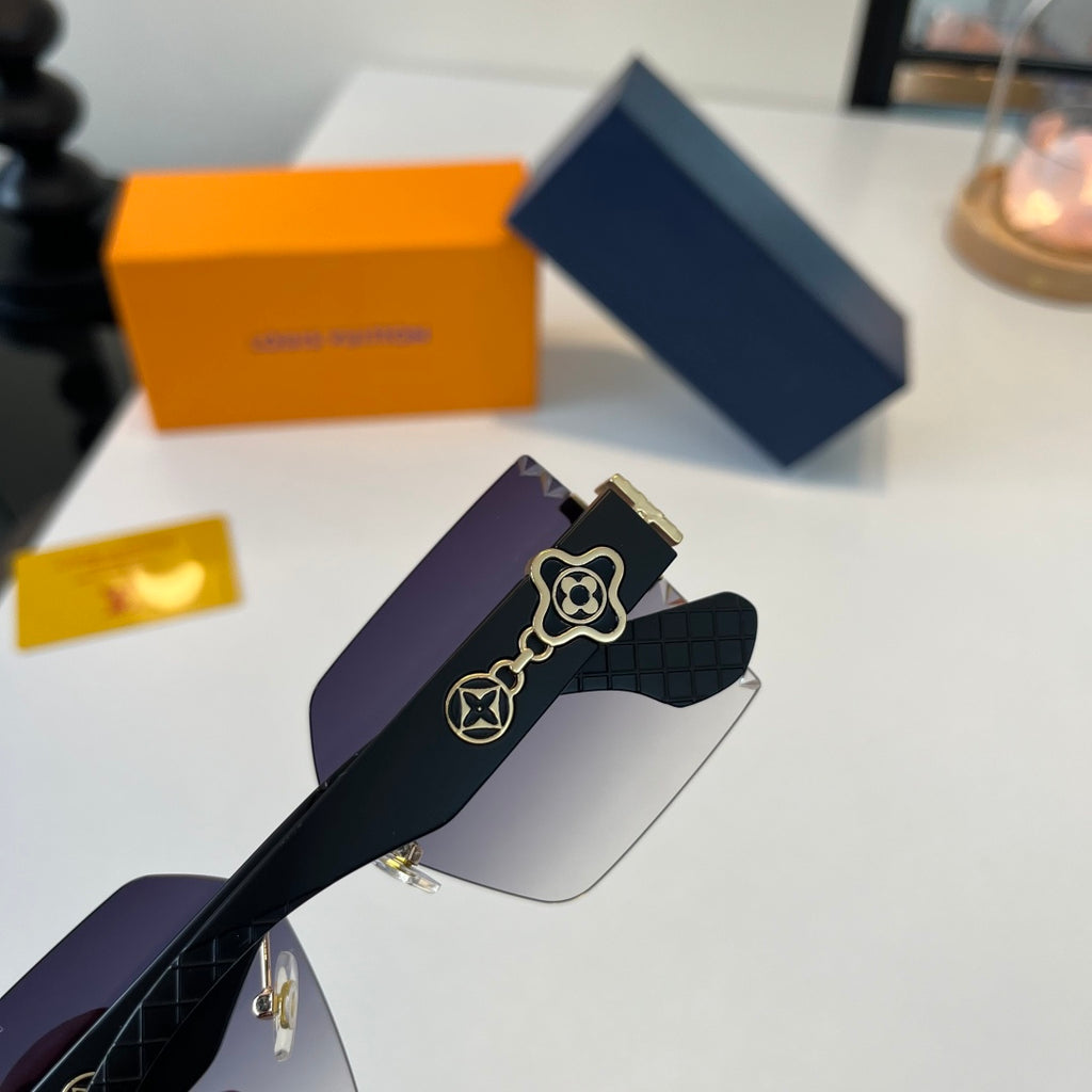 Louis Vuitton Fashion Silver Lens Sunglasses for Women - 357576 - detail image 7