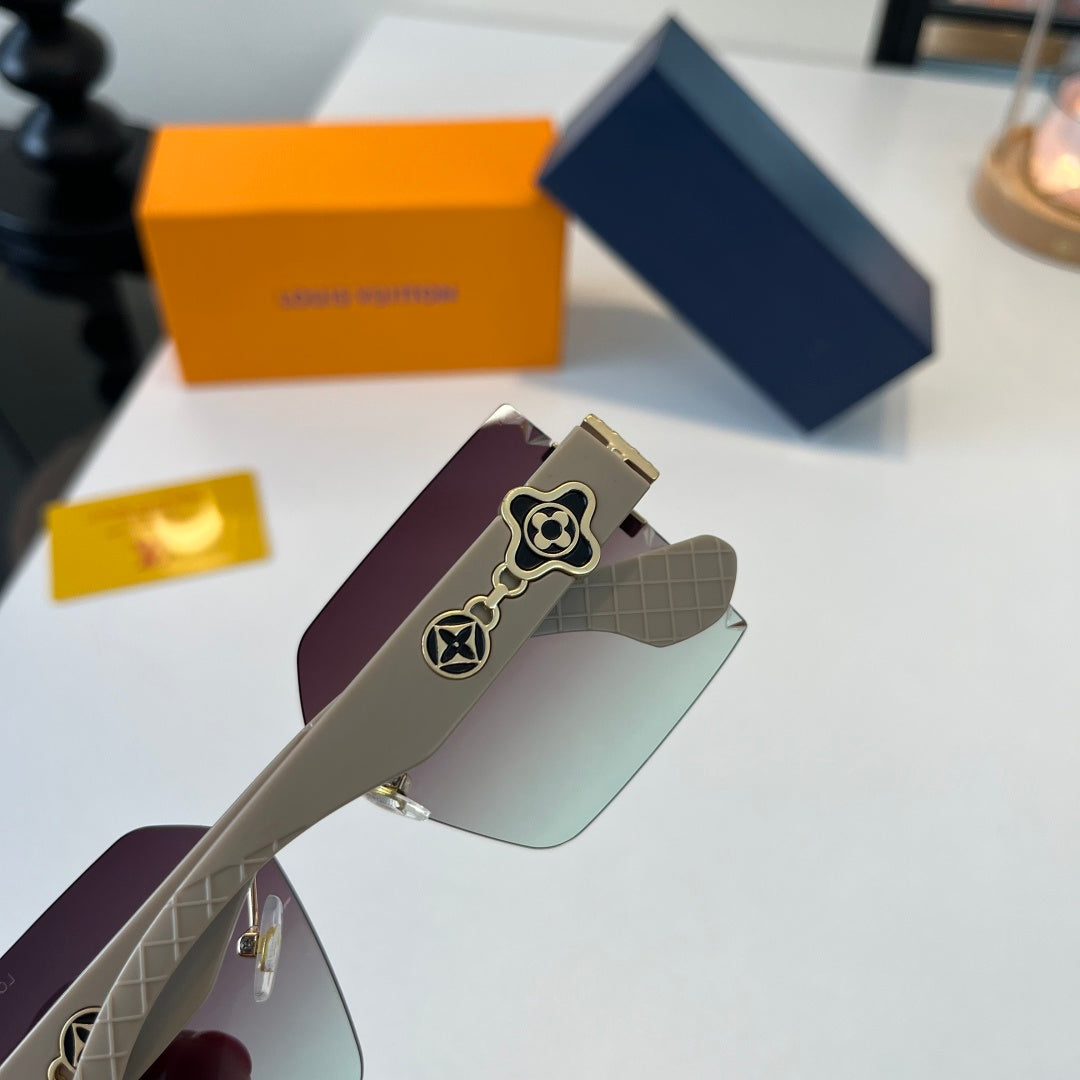 Louis Vuitton Fashion Silver Lens Sunglasses for Women - 398071 - detail image 7