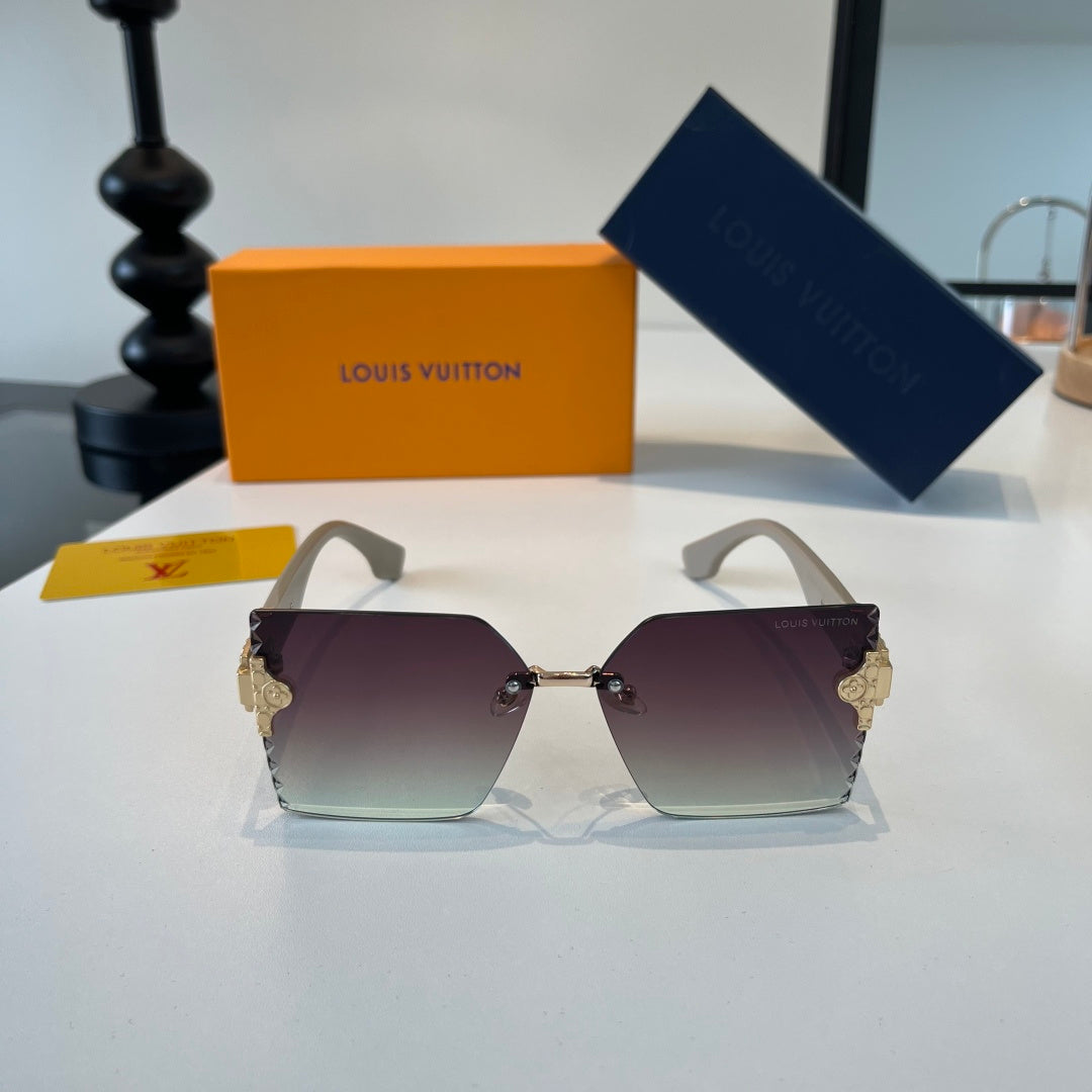 Louis Vuitton Fashion Silver Lens Sunglasses for Women - 398071 - detail image 2
