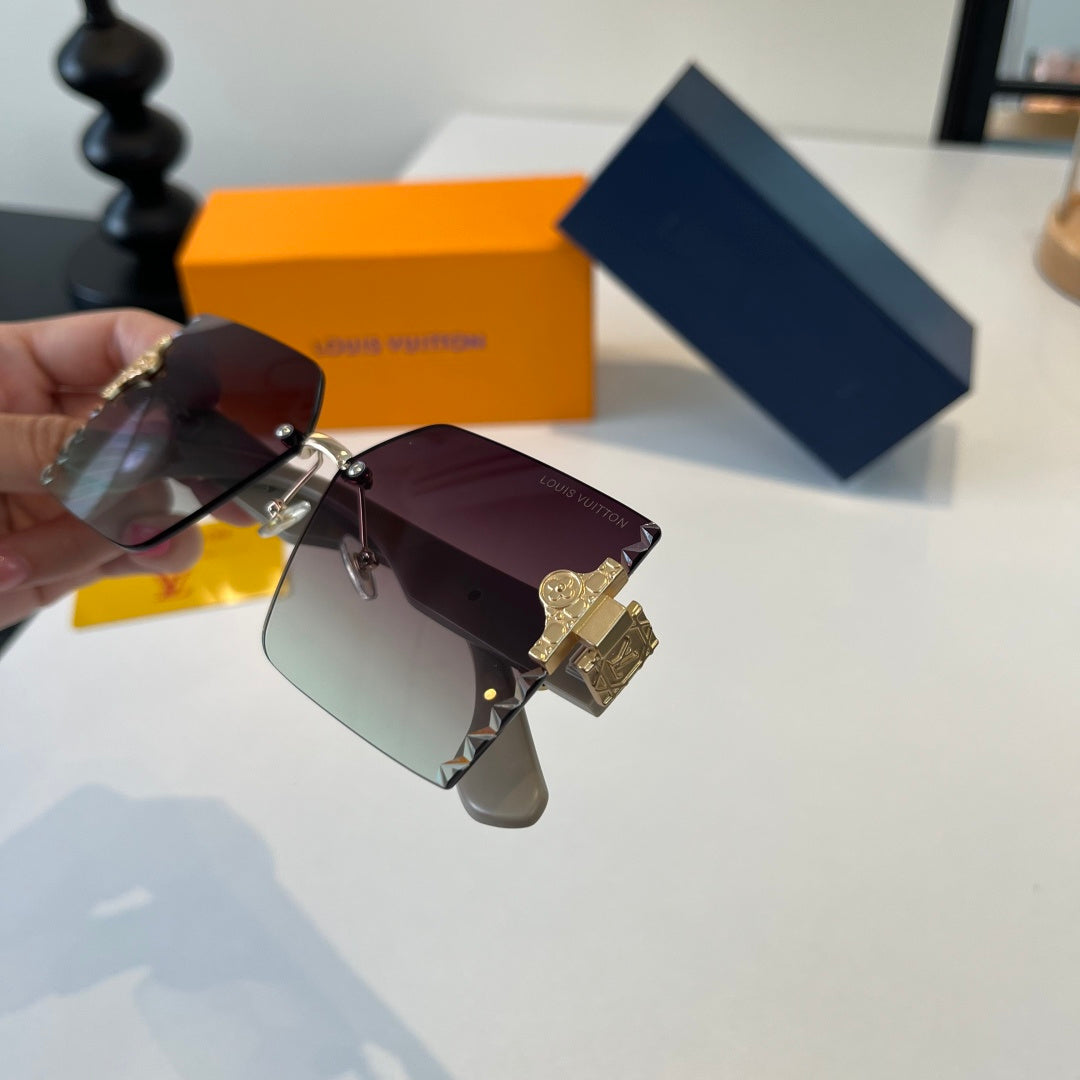 Louis Vuitton Fashion Silver Lens Sunglasses for Women - 357578 - detail image 6