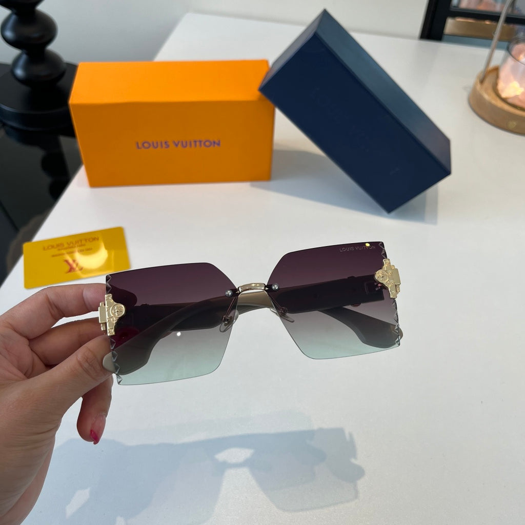 Louis Vuitton Fashion Silver Lens Sunglasses for Women - 398071 - detail image 5