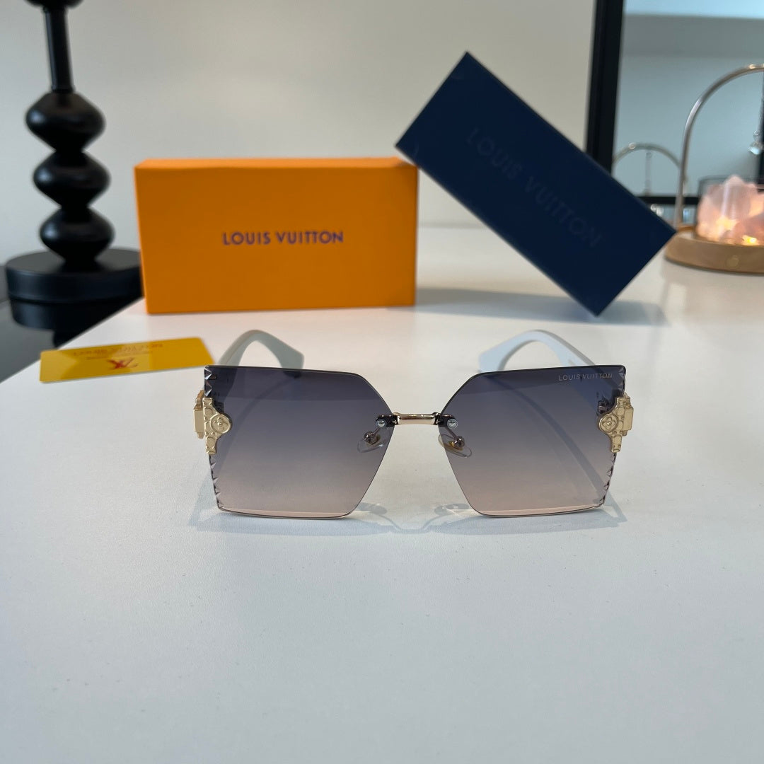 Louis Vuitton Fashion Silver Lens Sunglasses for Women - 398072 - detail image 2