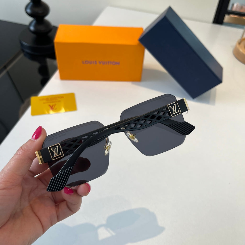 Louis Vuitton Fashion Silver Lens Sunglasses for Women - 357580 - detail image 8
