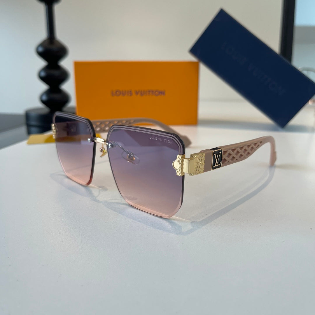Louis Vuitton Fashion Silver Lens Sunglasses for Women - 398074