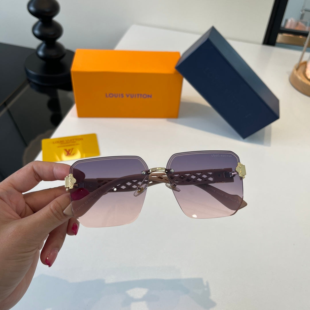 Louis Vuitton Fashion Silver Lens Sunglasses for Women - 398074 - detail image 3
