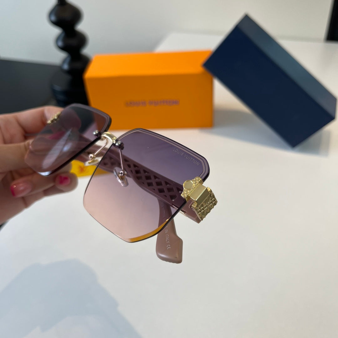 Louis Vuitton Fashion Silver Lens Sunglasses for Women - 357581 - detail image 4