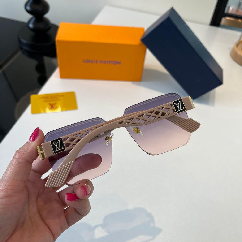 Louis Vuitton Fashion Silver Lens Sunglasses for Women - 357581 - detail image 6