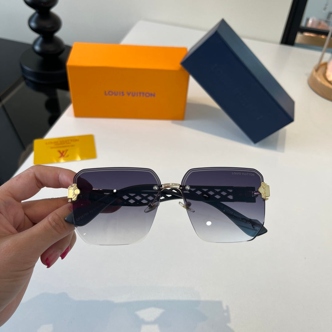 Louis Vuitton Fashion Silver Lens Sunglasses for Women - 398075 - detail image 4
