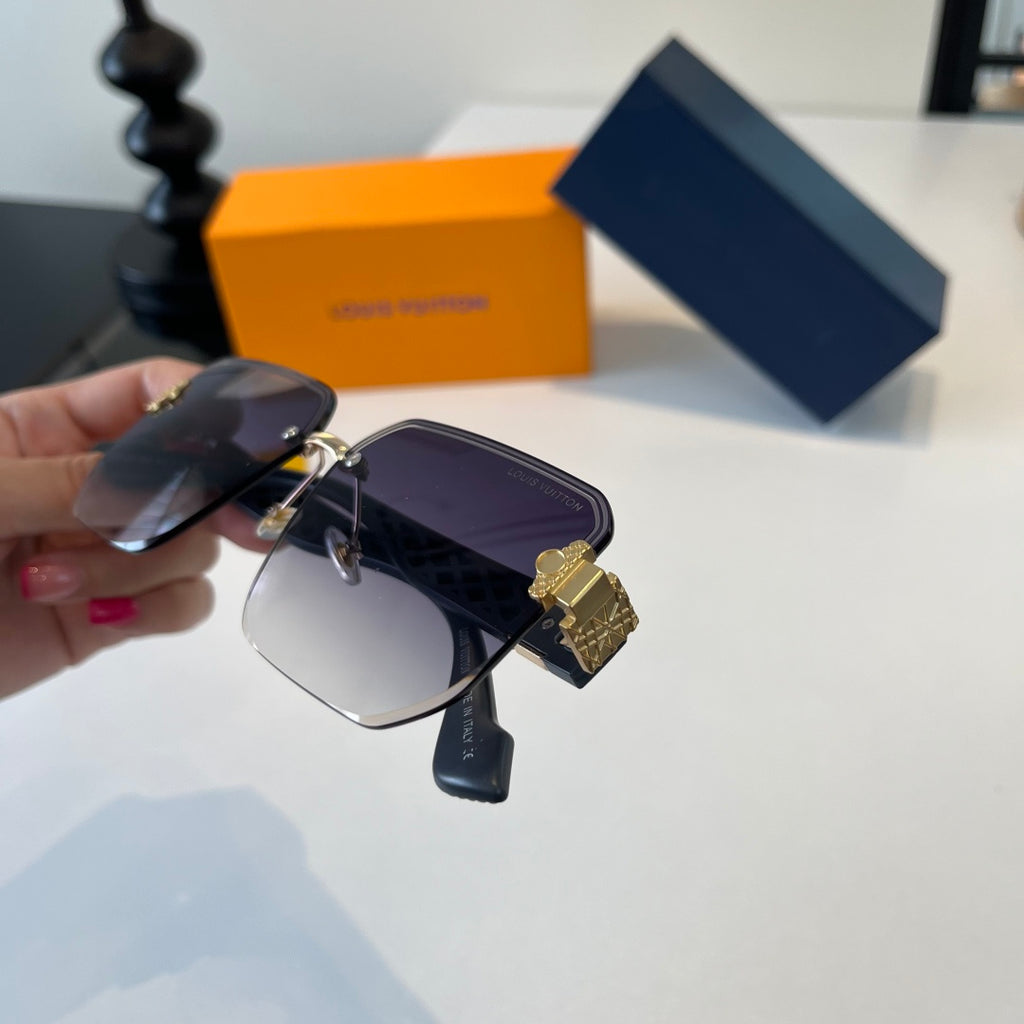 Louis Vuitton Fashion Silver Lens Sunglasses for Women - 398075 - detail image 5