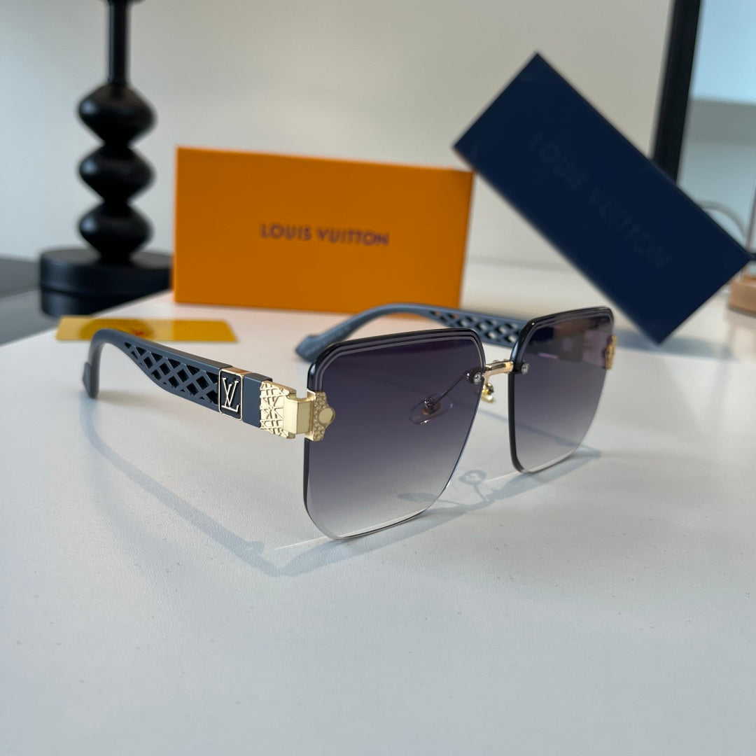 Louis Vuitton Fashion Silver Lens Sunglasses for Women - 398075