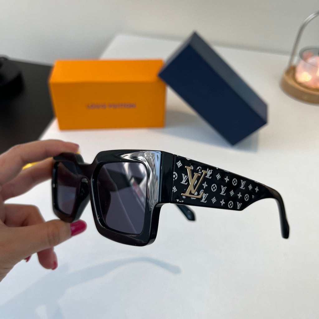 Louis Vuitton Fashion Black Lens Sunglasses for Men & Women - 398079 - detail image 4