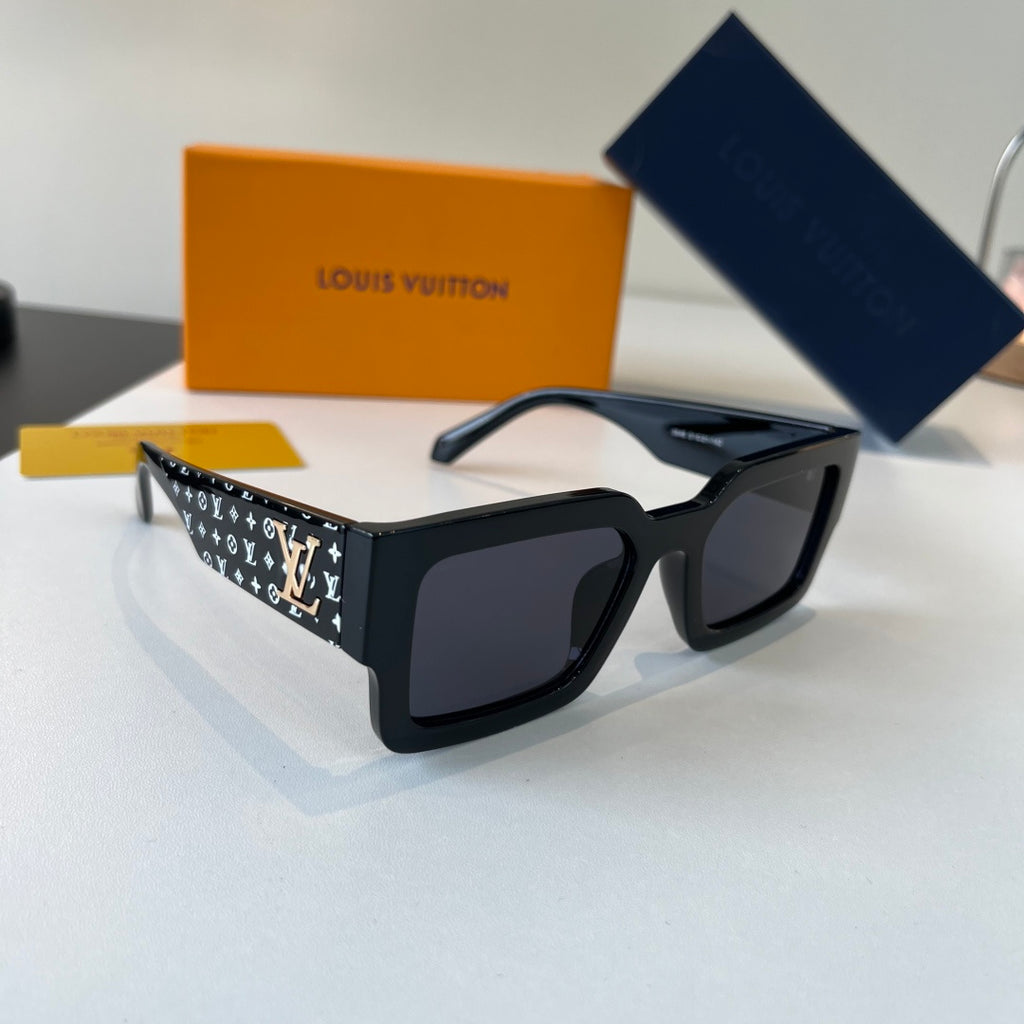 Louis Vuitton Fashion Black Lens Sunglasses for Men & Women - 357586