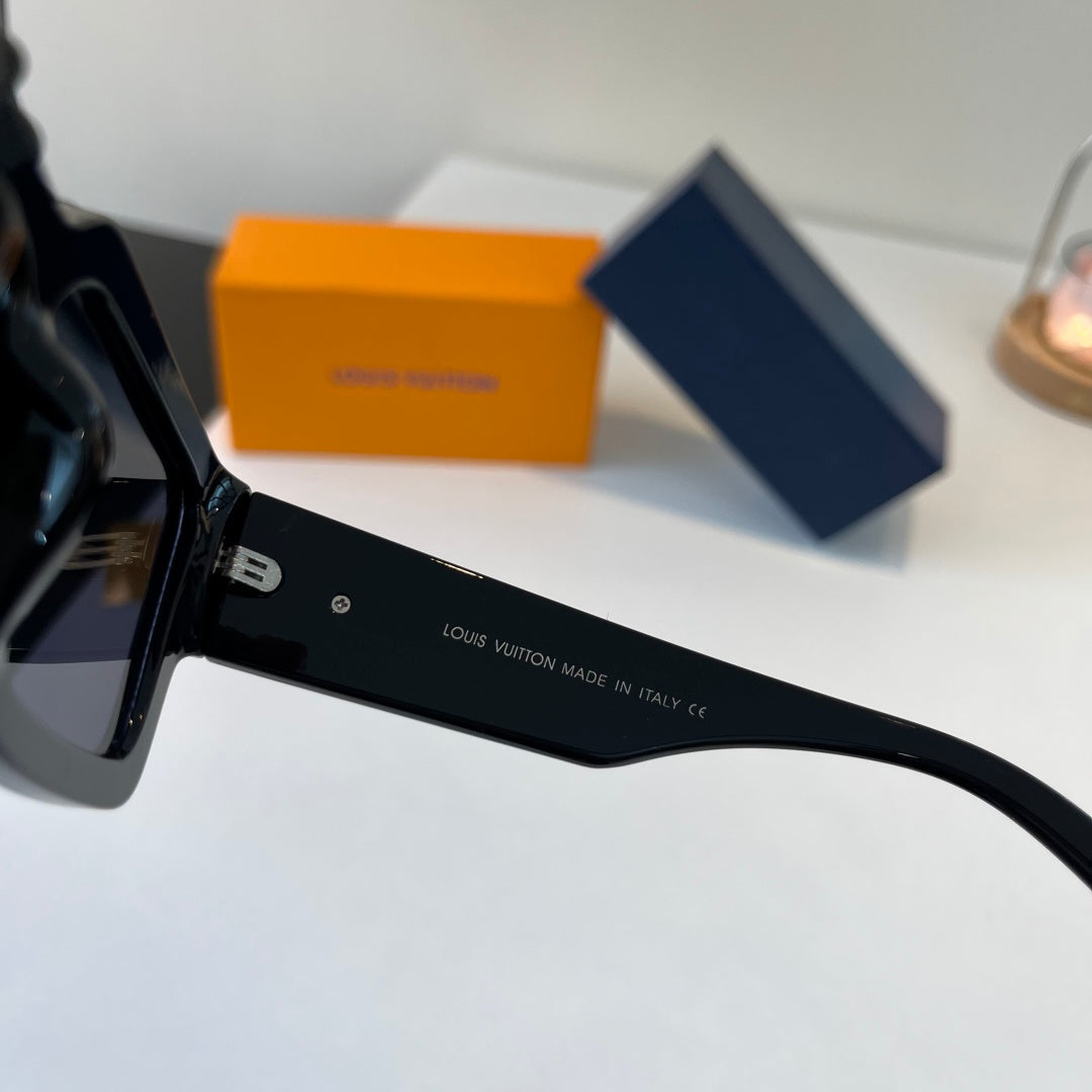 Louis Vuitton Fashion Black Lens Sunglasses for Men & Women - 398081 - detail image 9